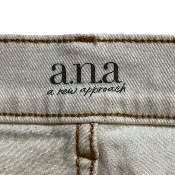 Ana Adaptive Beige Hook & Loop Fly Jeans For Women Size 30 - Picture 7 of 7